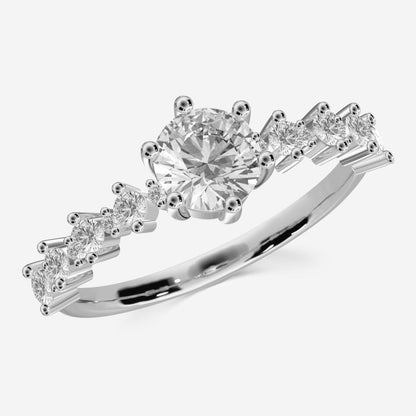 Pierścionek z Błyszczącym Wzorem