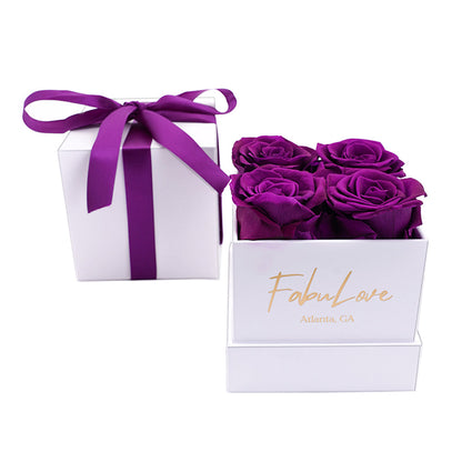 Pudełko Prezentowe z Wieczną Różą